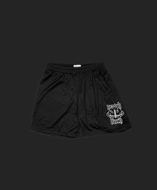 Globe Logo Mesh Shorts